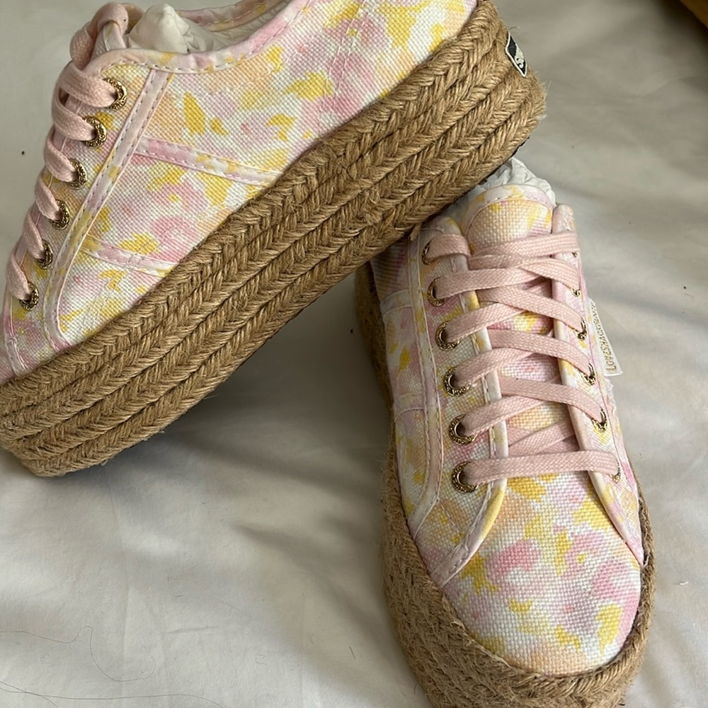 LoveShackFancy Superga LIKE NEW Espadrille! Worn once ! Gorgeous !